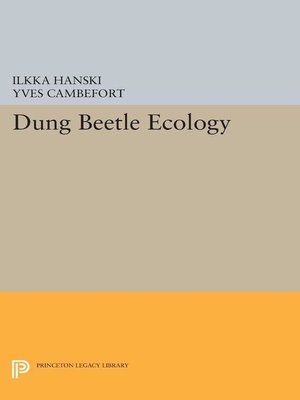 cover image of Dung Beetle Ecology
